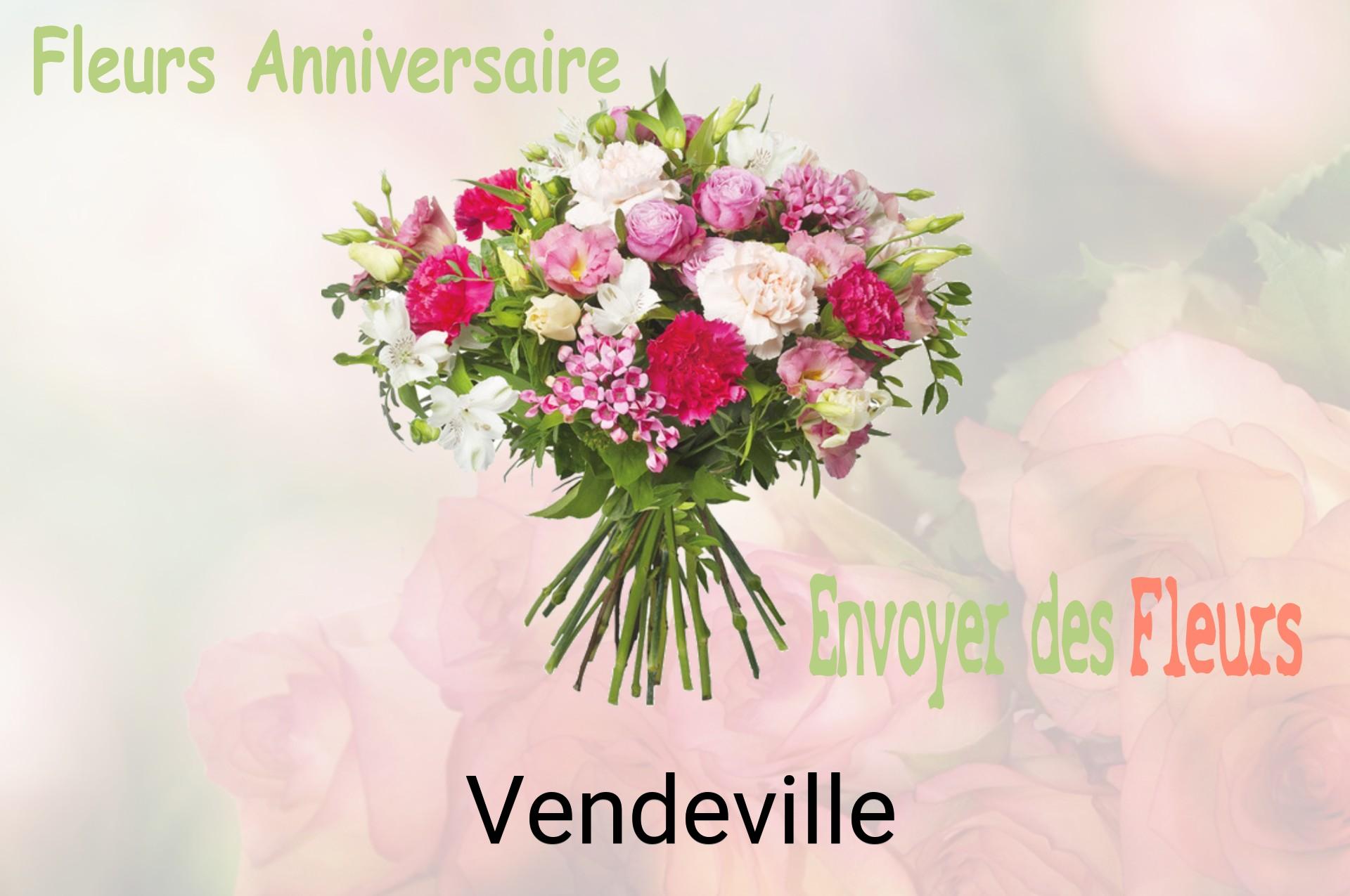 Bouquet de fleurs d’anniversaire livré à Vendeville